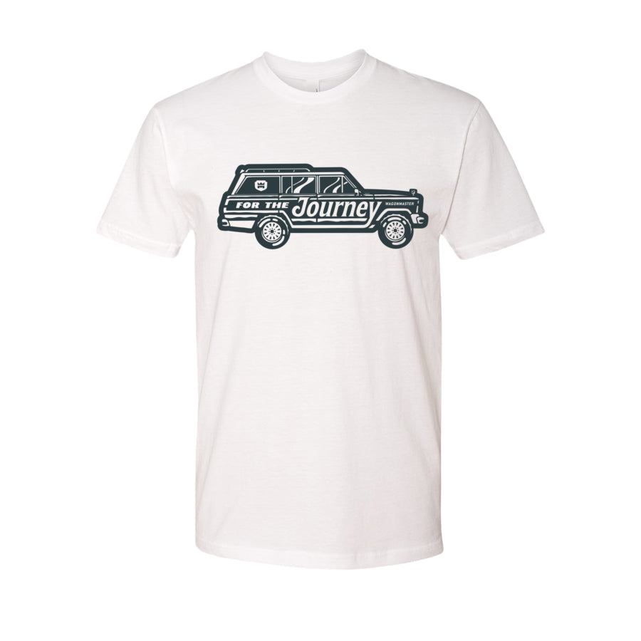 For The Journey Grand Wagoneer T-shirt - White - Wagonmaster