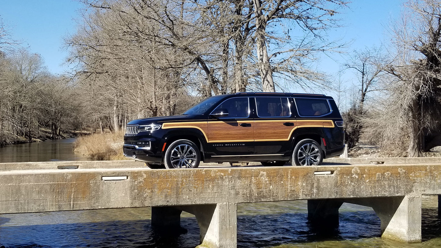 2022 Wagoneer Woodgrain & Molding - Black Grand Wagoneer - Wagonmaster