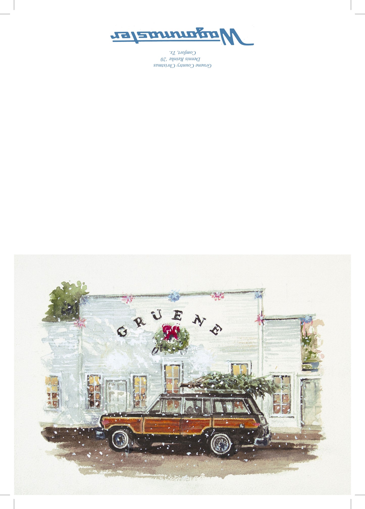 Wagonmaster Greeting Cards