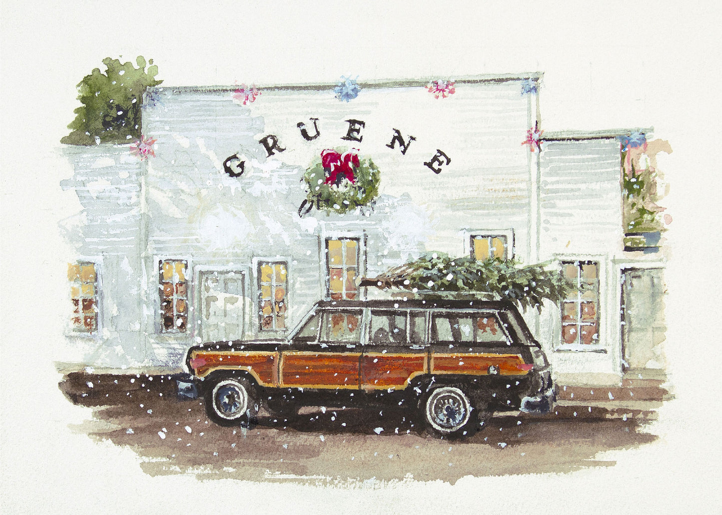 Gruene Hall Wagonmaster Card