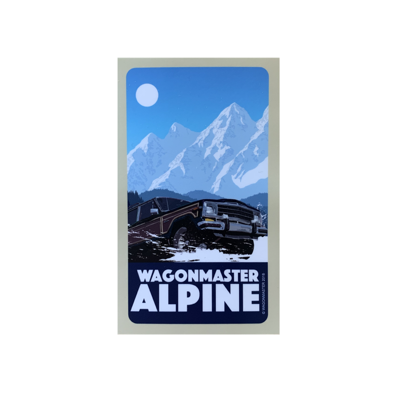 Mountain Wagoneer Sticker