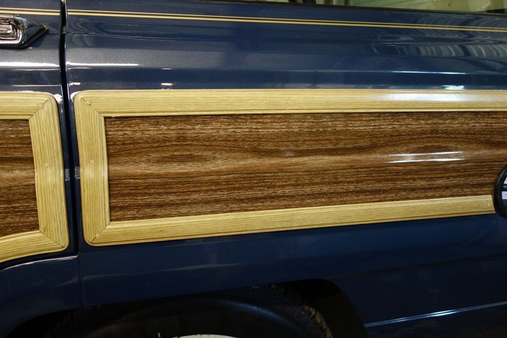 Wagonmaster Woodgrain 3M Vinyl cut-to-fit kits | Marine Teak for Jeep Grand Wagoneers 1987-1991