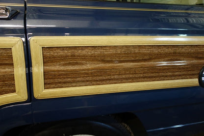 Wagonmaster Woodgrain 3M Vinyl cut-to-fit kits | Marine Teak for Jeep Grand Wagoneers 1987-1991 - Does not include molding trim