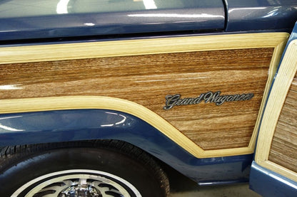 Wagonmaster Woodgrain 3M Vinyl cut-to-fit kits | Marine Teak for Jeep Grand Wagoneers 1987-1991 - Does not include molding trim