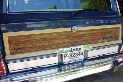 Wagonmaster Woodgrain 3M Vinyl cut-to-fit kits | Marine Teak for Jeep Grand Wagoneers 1987-1991 - Does not include molding trim
